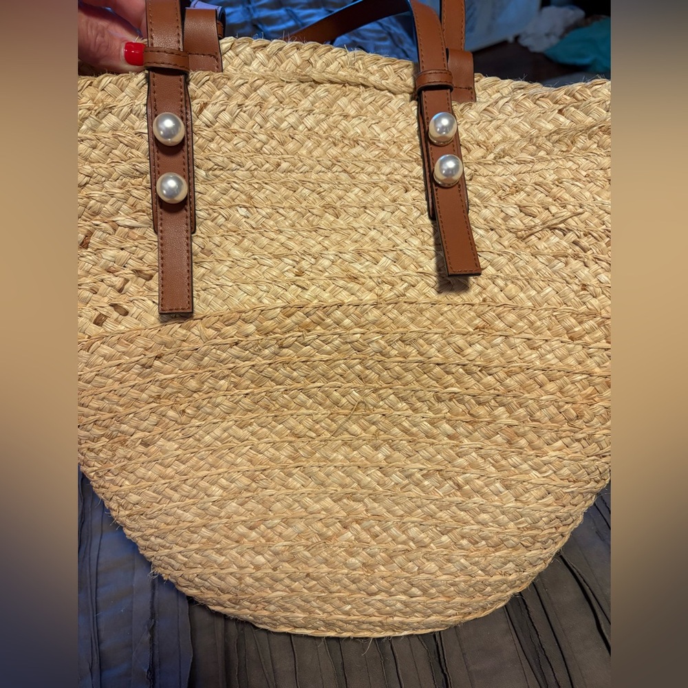 Tuckernuck BTS Woven Tote Bag